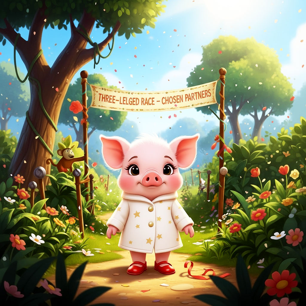 Pippa and the Three-Legged Race