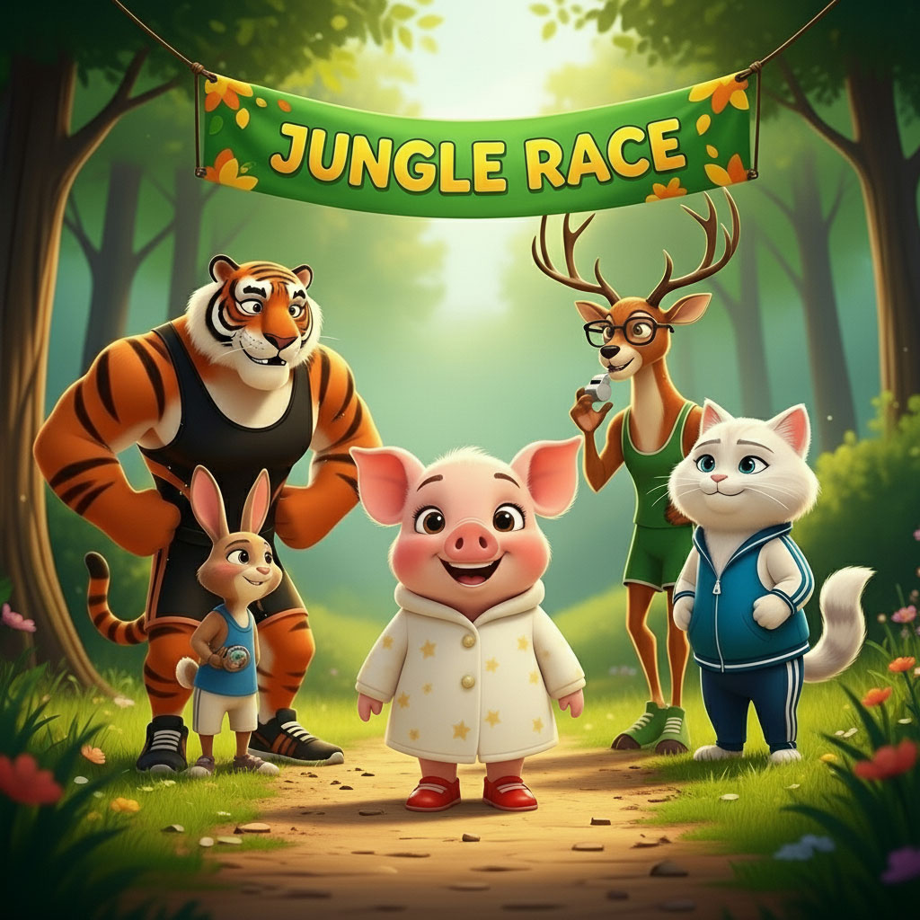 Pippa and the Jungle Race
