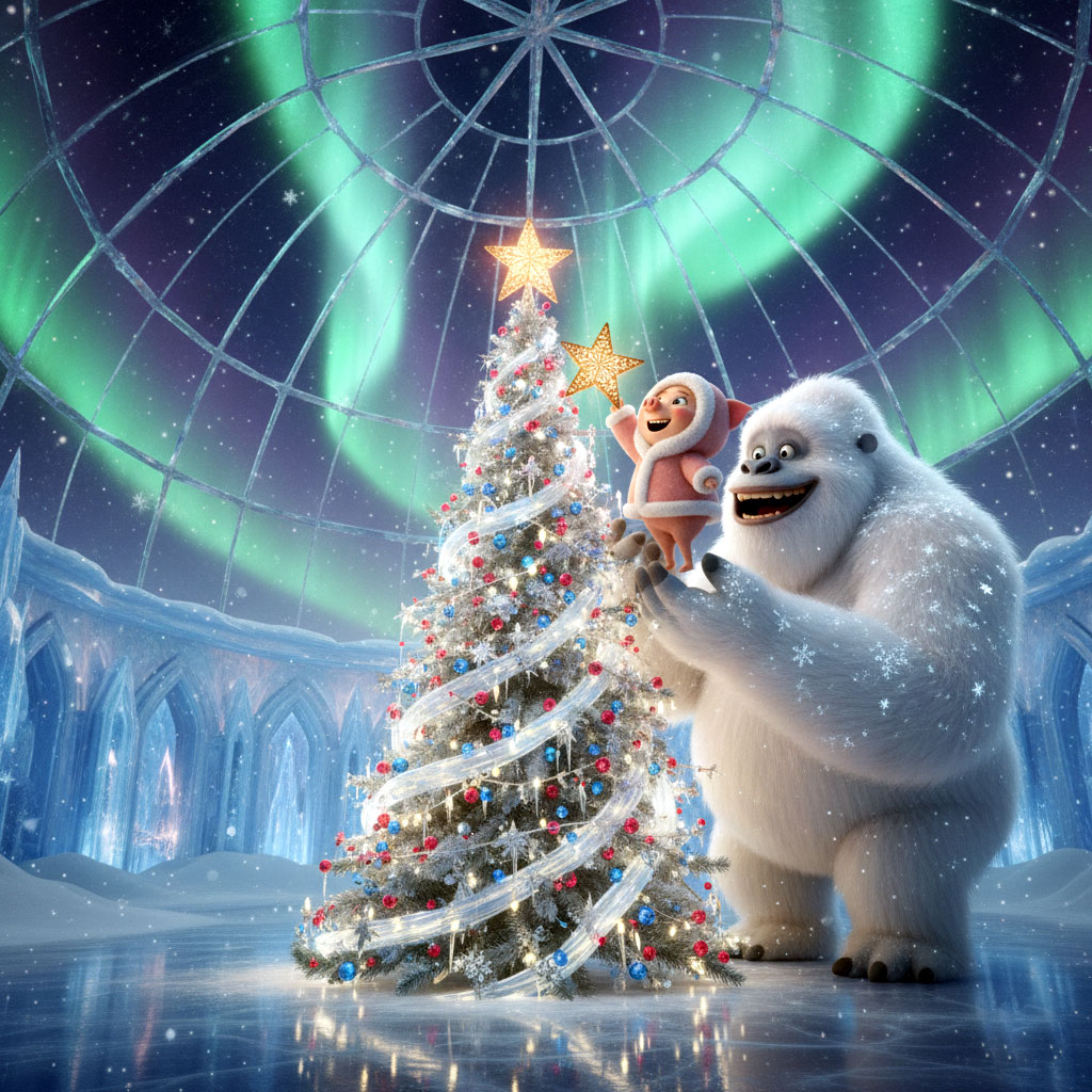 Pippa, the Yeti, and the Christmas Star